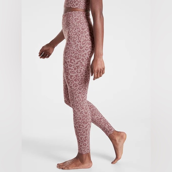 ATHLETA LEOPARD ELATION ULTRA HIGH RISE TIGHT Women’s Size SP - Picture 1 of 5